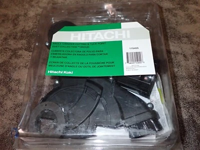 Novo Hitachi 115455 Esmerilhadeira Angular Corte e Ponto de Dobra Coleção de Poeira Sudário (N2) - Imagem 1 de 2
