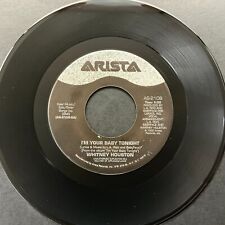 Whitney Houston, I'm Your Baby Tonight / I'm Knockin', 7" 45rpm, Vinyl VG+
