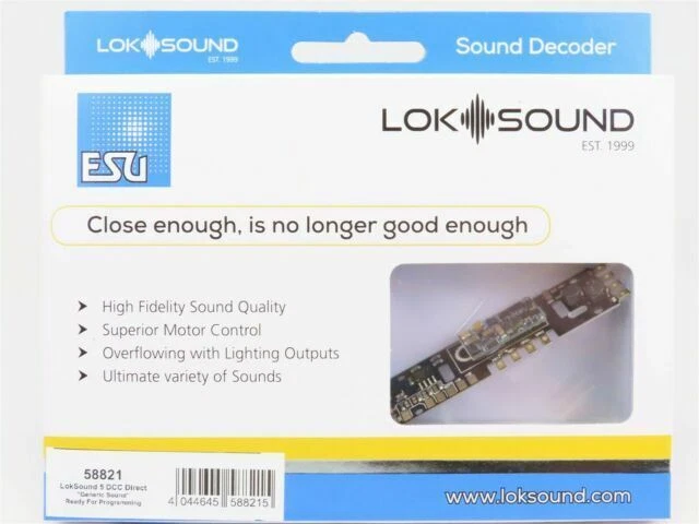 ESU LokSound 5 DCC Direct Sound Decoder - 58821