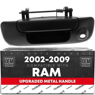 Manija del portón trasero con orificio de cámara para Dodge Ram 1500, Ram 2500, Ram 3500 - Textu... Foto 1 de 4