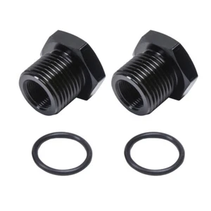 2 Pack Aluminum PremiumThread Adapter Convert Thread Adapter 1/2x28 to 3/4x16 - Picture 1 of 7
