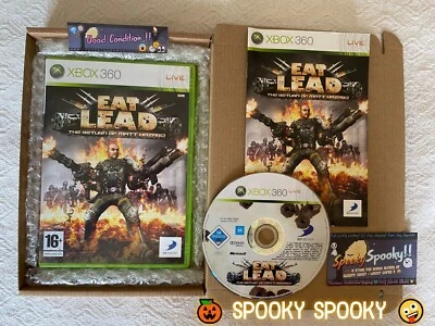 Eat Lead The Return of Matt Hazard XBOX 360 - UK PAL GC CI- High Quality Packing - Image 1 of 4