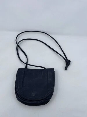 Mini Cartera Bandolera Pequeña Kenneth Cole Cuero Negro 5.5x6 Cierres a Presión Foto 1 de 4