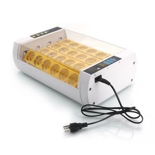 New listing
Us 24Egg Automatic Poultry Chicken Incubator Hatcher W/ Egg Candler&Injector 60W