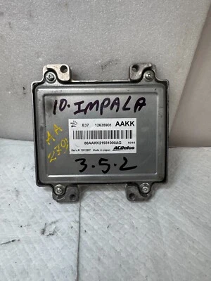 Chevrolet Impala 2010 motor de 3,5 L computador control ECM PCU 12635901 (AA 270/1) Foto 1 de 4