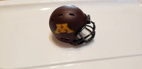 MINNESOTA GOLDEN GOPHERS #697  POCKET PRO HELMET RIDDELL FOOTBALL Cover