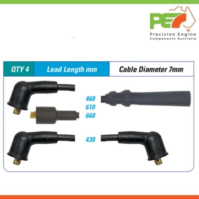 New * ICON * Ignition Lead Set for Suzuki Swift SF310 1.0L Carb G10A - image 1 of 4