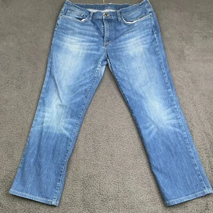 Joes Mens The Rebel Straight Leg Jeans 38x29 Blue Medium Wash Mid Rise Denim - Picture 1 of 10