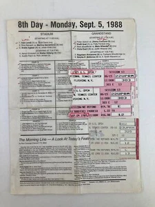 1988 Program USTA Open Women's Single Championship - Picture 1 of 5
