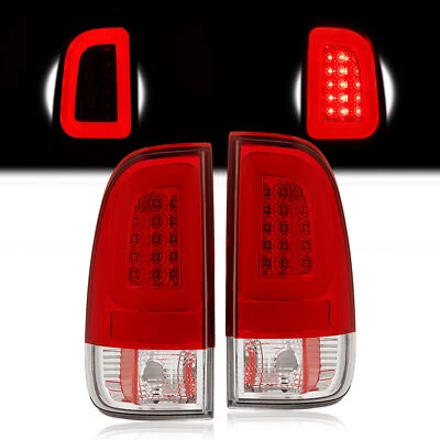 Red For Ford F150 F250 F350 Super Duty 1997-07 LED Tail Lights Lamp #F85Z13404CA - Image 1 of 4