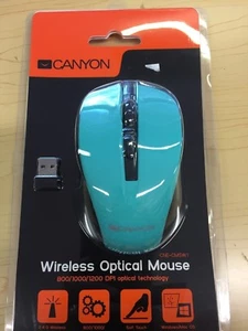 CANYON WIRELESS OPTICAL MOUSE NEW - Picture 1 of 4