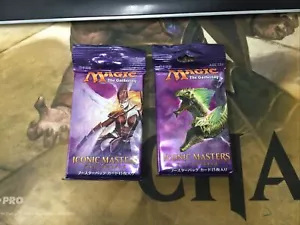 Japanese Iconic Masters Booster Packs 2x Brand New Sealed - Picture 1 of 1