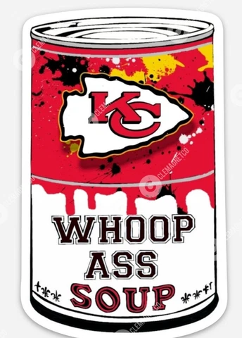Kansas City Chiefs Soup MAGNET - KC Mahomes Chief NFL Cover