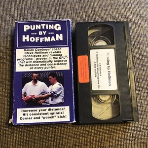 Dallas Cowboys Punting By Steve Hoffman VHS NFL Toby Gowin 90’s Super Bowl - Picture 1 of 6