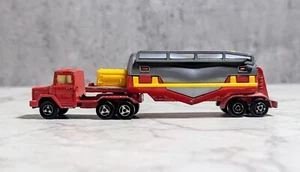 Majorette Magirus Semi Articulated Truck Cement Raf Toy Collectable Vintage - Picture 1 of 14