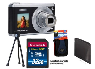 AGFAphoto DC9200 schwarz Digitalkamera inkl. 32GB Komplettset - Bild 1 von 4