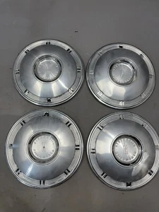 1967 Oldsmobile F85 Cutlass 442 Hubcaps Wheel Cover Hub Cap 14" Vista Cruiser OE - Picture 1 of 11
