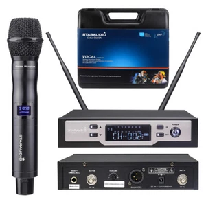 Single Channel Wireless Microphone UHF Handheld Karaoke IR Club Microphone Mic - Picture 1 of 12