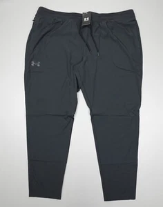 Under Armour Sportstyle Elite Tapered Pants 1373863 Black Men's Size 4XLT - Picture 1 of 12