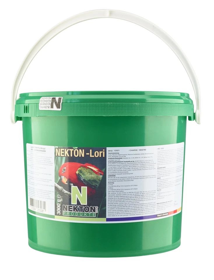 NEKTON-Lori Alleinfutterkonzentrat für Nektar fressende Papageien - Menge: 3000g