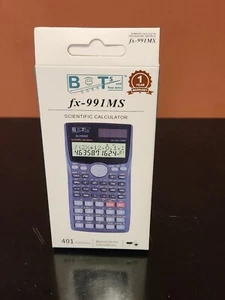 Scientific Calculator FX-991MS College School Math 401 Functions - Black-BOTs - Picture 1 of 7