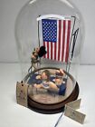 Olympics Gymnastics Dreams Of Gold "Itsie" By Annalee Dolls Dome Vignette Signed