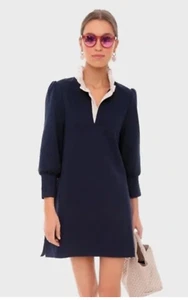 TUCKNERUCK POMANDER PLACE CHARLOTTE TERRY CAMISA VESTIDO CUELLO VOLANTES PEQUEÑO - Imagen 1 de 11