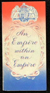 GREAT BRITAIN Travel Brochure 1940 Worlds Fair Colonial Map British Empire - Picture 1 of 4