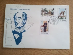 KK......... ISLE OF MAN - 1985 SIR MARK CUBBON FDC. GB - Picture 1 of 1