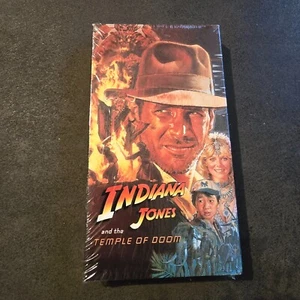 Indiana Jones Temple of Doom VHS 1984 – Factory Sealed – Rare Vintage Movie - Picture 1 of 15