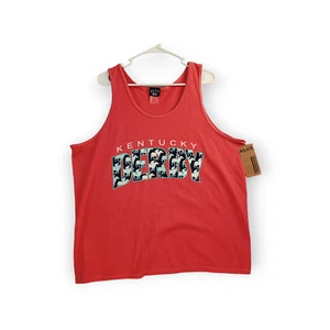 NWT Kentucky Derby Licensed Tank Top Sleeveless Blue 84 Uni-sex Shirt Size XL - Picture 1 of 11