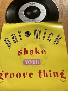 1992 PAT & MICK 7" 45 - SHAKE YOUR GROOVE THING / EGGSTRAVAGANZA - PWL 233 - Picture 1 of 1