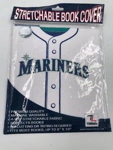 Seattle Mariners Jersey Stretchable Book Cover -  8" X 10" - Gift Idea Osfa - Picture 1 of 4