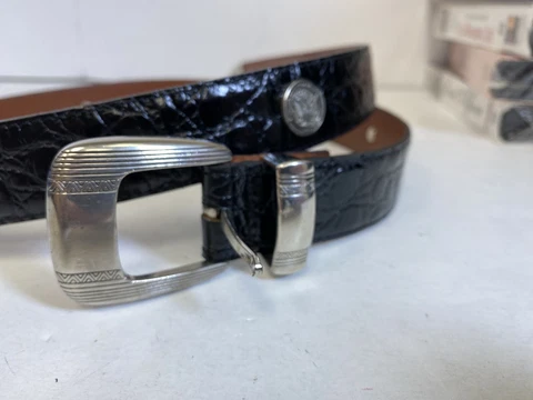 Vintage Golf belt united states golf association black 34 Cover