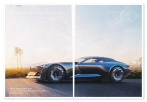 Print Ad Audi Skysphere Concept Car 2021 2-Page Luxury Automobile Advertisement - Picture 1 of 5