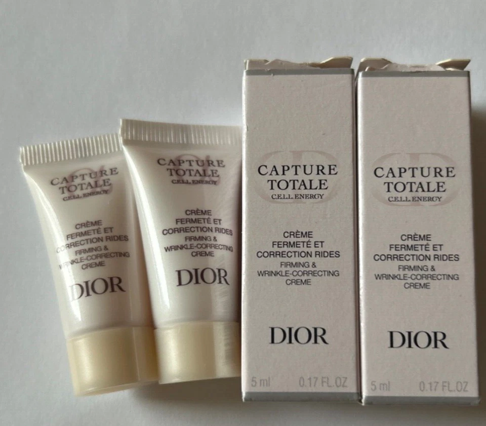 4x5 ml 20ml DIOR Capture Totale Cell Energy Firming Wrinkle Correcting Cream