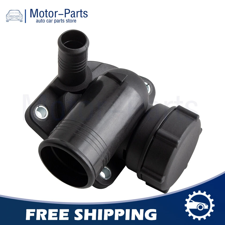 Conjunto de carcasa de termostato de refrigerante de motor compatible con Ford Thunderbird 2003-2005 Foto 1 de 4