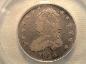 1822 Capped Bust Quarter ANACS VF 20 Details Cleaned - Picture 1 of 5