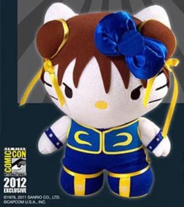 Street Fighter X Hello Kitty Chun Li Exclusive Plush Figure - Picture 1 of 1