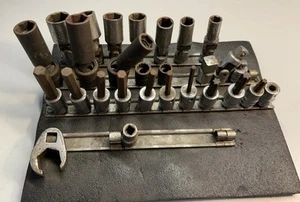 Snap-on 9 Piece Impact Swivel Socket MAC Allen & Torx Specialty Sockets #P - Picture 1 of 9