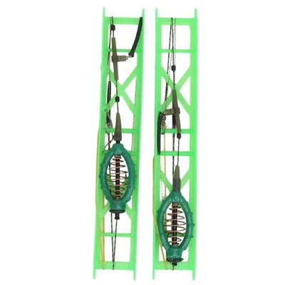 2 Pack Fishing Feeder Cage Bait Holder 60g 6D3X - image 1 of 4