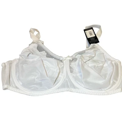 Bali Bra Women 40DDD White Full Coverage Underwire Smoothing Comfort Support New - Image 1 of 4