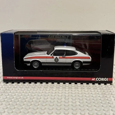 Corgi Ford Capri Mk111 Manchester Police 🔥Auction 🔥Rare model. HTF   - Image 1 of 4