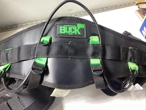 Buckingham BuckCraft Buck Saddle Harness 17911 Md To Sm Arborist Tree Climbing - Picture 1 of 10