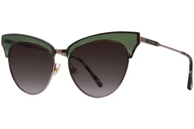 Очки солнцезащитные женские Kate Spade Alvi/G/S 1EDHA зеленые/коричневые затененные кошачий глаз 54 мм - Изображение 1 из 4