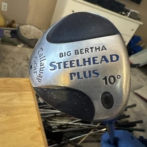 Callaway BIG BERTHA STEELHEAD PLUS 10° - Graphite Shaft FIRM FLEX! RH! 44.5" - Picture 1 of 11