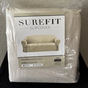 SureFit schwere Baumwolle Ente Sofa Schonbezüge schwere Baumwolle Sofabezug - Bild 1 von 3