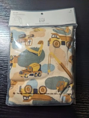 4岁婴儿间隙建筑卡车PJ套装全新100%纯棉 — 第 1/4 张图片