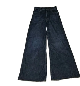 G-Star Raw Deck Jeans Women's Size 25x28 Blue Denim Ultra High Wide Leg - Picture 1 of 11