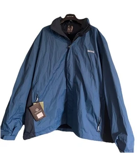 Chaqueta impermeable Regatta Hydrafort 5XL, azul nueva con etiquetas - Imagen 1 de 8